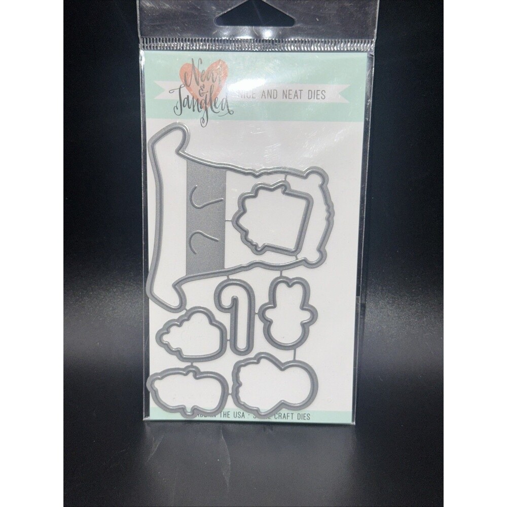 Neat & Tangled - Beary Merry Coordinating Dies Steel Craft made in USA
